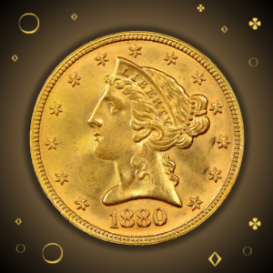 $5 Liberty Gold Half Eagle